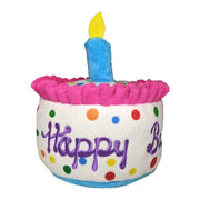 Huxley & Kent Birthday Happy Barkday Cake Dog Toy 4.5 in