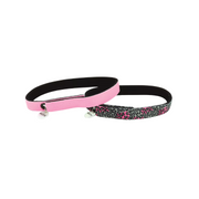 Coastal Pet Products ElastaCat FlexFit Cat Collar- Cheetah & Neon Pink 2 pk
