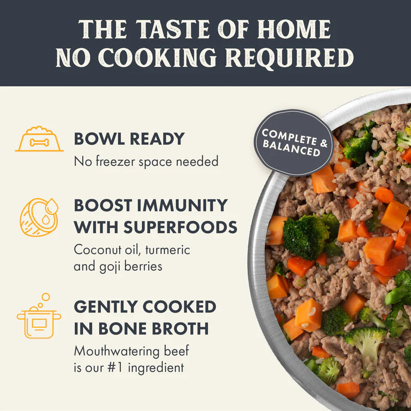 Health Extension Whole Foods Gently Cooked in Bone Broth Lamb & Carrot Recipe Dog Food