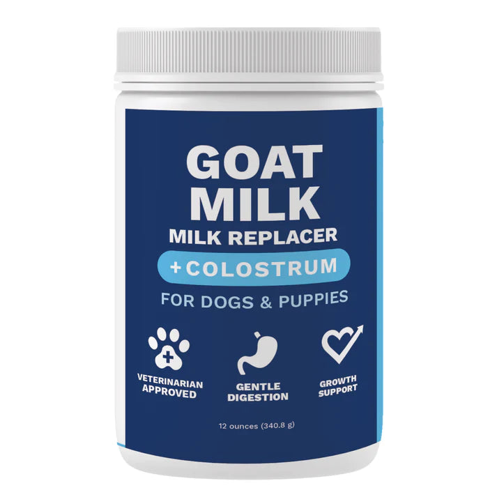 Under The Weather Goat Milk - Milk Replacer + Colostrum for Dogs & Puppies 12 oz