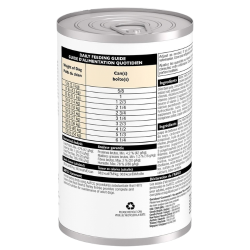 Hill's Science Diet Adult 1-6 Beef & Barley Entree Canned Dog Food