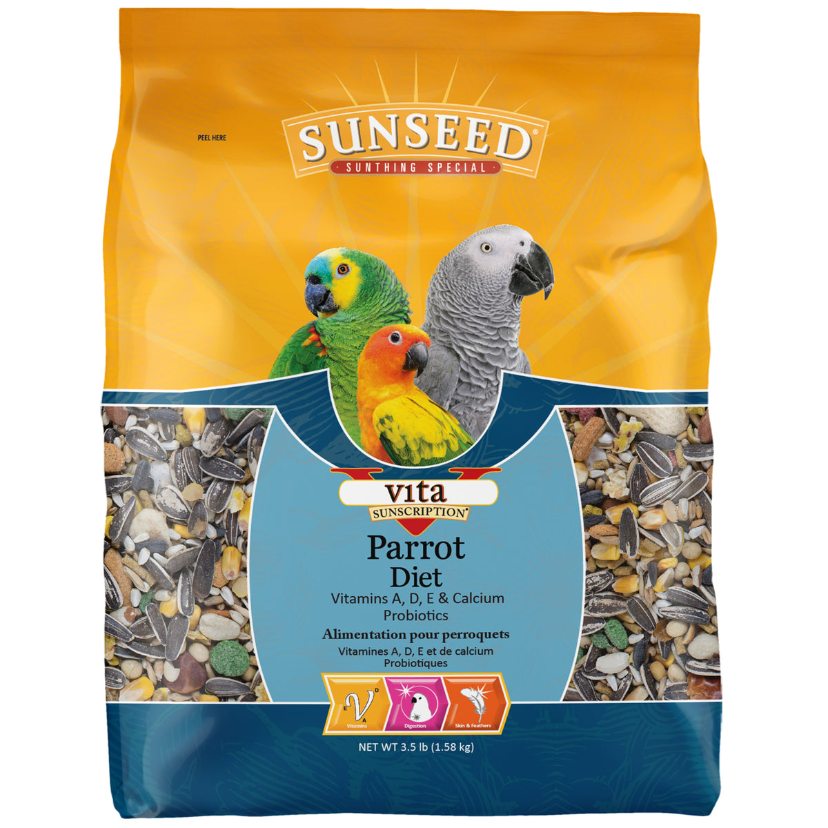 Sunseed Vita Parrot Diet