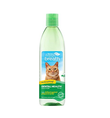 Tropiclean Fresh Breath Water Additive For Cats 16 oz