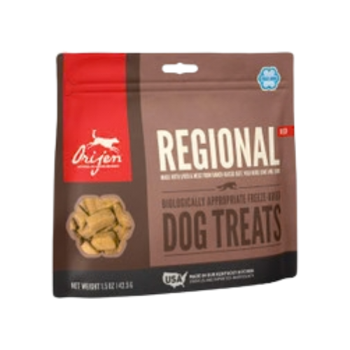 Orijen Biologically Appropriate Regional Red Beef/Boar/Goat/Lamb Freeze-Dried Dog Treats