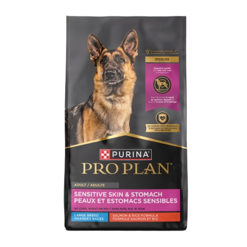 Purina Pro Plan Adult Large Breed Sensitive Skin & Stomach Salmon & Rice Formula Dry Dog Food 34 lb