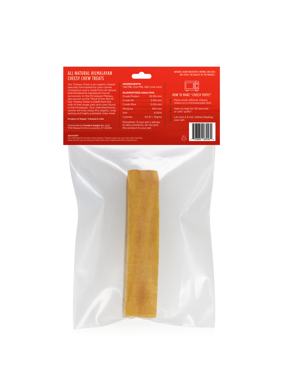 Incredipet Cheesy Chew for Extra Large Dogs 165 gm