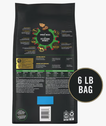 Purina Pro Plan Adult Small Breed Shredded Blend Beef & Rice Formula Dry Dog Food 6 lb