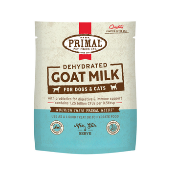 Primal Dehydrated Goat Milk for Dogs & Cats