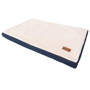 Wrangler Reversible Denim Sherpa Crate Mat Pet Bed
