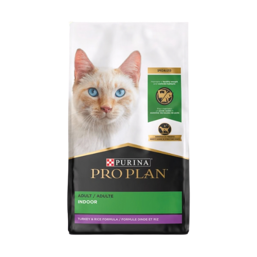 Purina Pro Plan Focus Adult Indoor Care Turkey & Rice Formula Dry Cat Food 7 lb