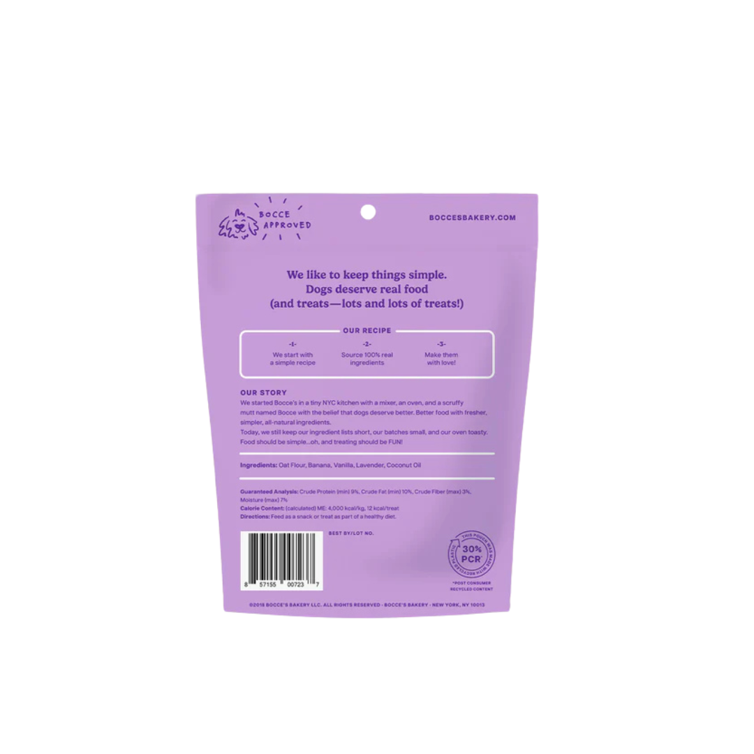 Bocce Bedtime Tea Crunchy Calming Dog Treats 5 oz