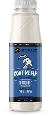 Bones & Company Frozen Goat Kefir Fermented Raw Goat Milk 32 oz