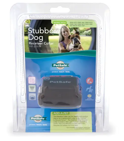 PetSafe Stubborn Dog Extra Receiver Collar For In-Ground Fence