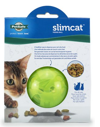 PetSafe Slimcat Feeder Ball, Blue