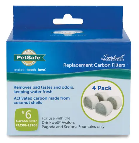 PetSafe Drinkwell Pagoda Fountain Filter 4 pk