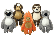 Incredipet Bark Buddy Animal Plush Dog Toy, Assorted 10 in