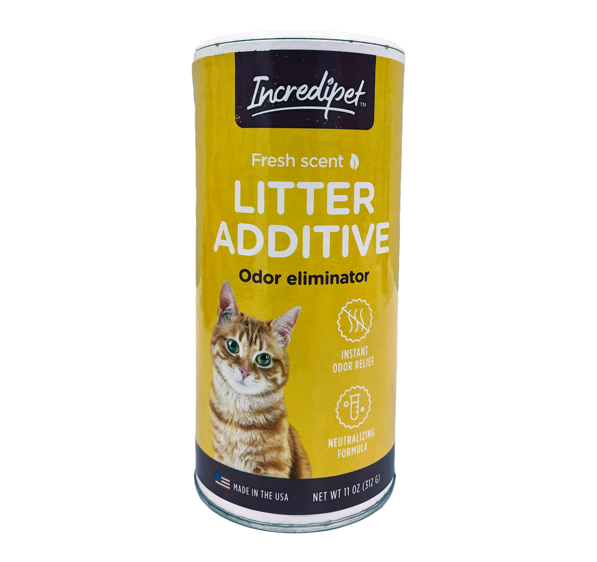 Incredipet Cat Litter Box Deodorizer Additive 11 oz