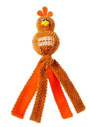 Kong Wubba Holiday Gobble Gobble Turkey Dog Toy L