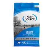 Nutrisource Grain-Free Chicken Pea Large Breed Dry Dog Food 26 lb