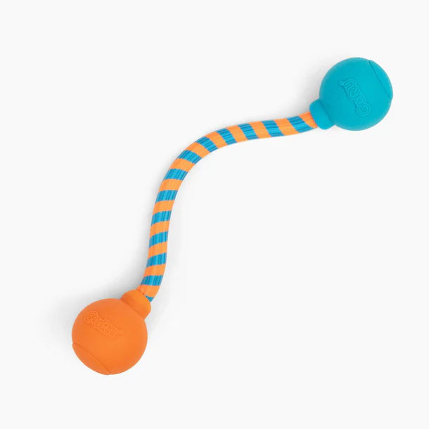 Guru Squeaking Rope Dog Toy