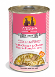 Weruva Amazon Livin' with Chicken & Chicken Liver in Pumpkin Soup Canned Dog Food