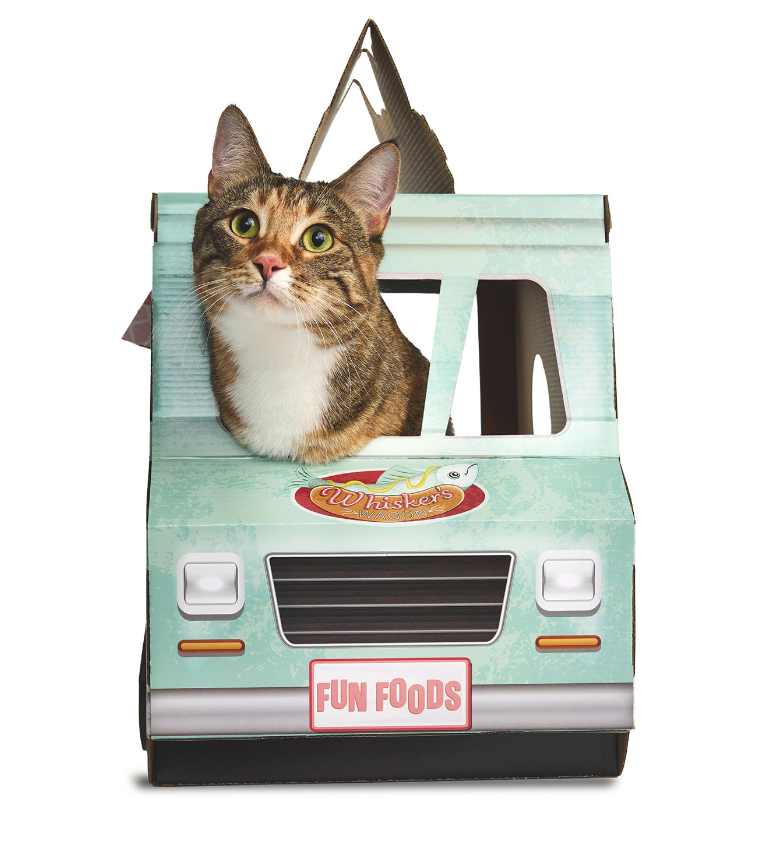 Royal Pet HAPPYCAT Whisker's Wagon Cat Scratcher