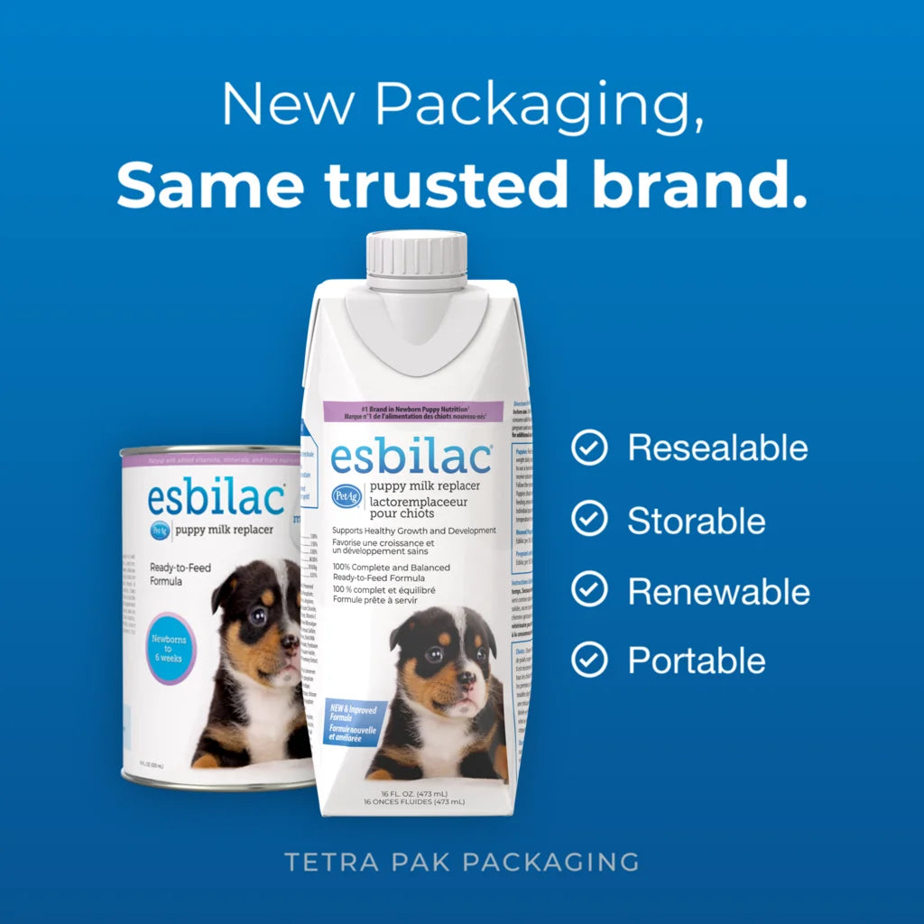Petag Esbilac Puppy Milk Replacer Liquid Supplement 16 oz