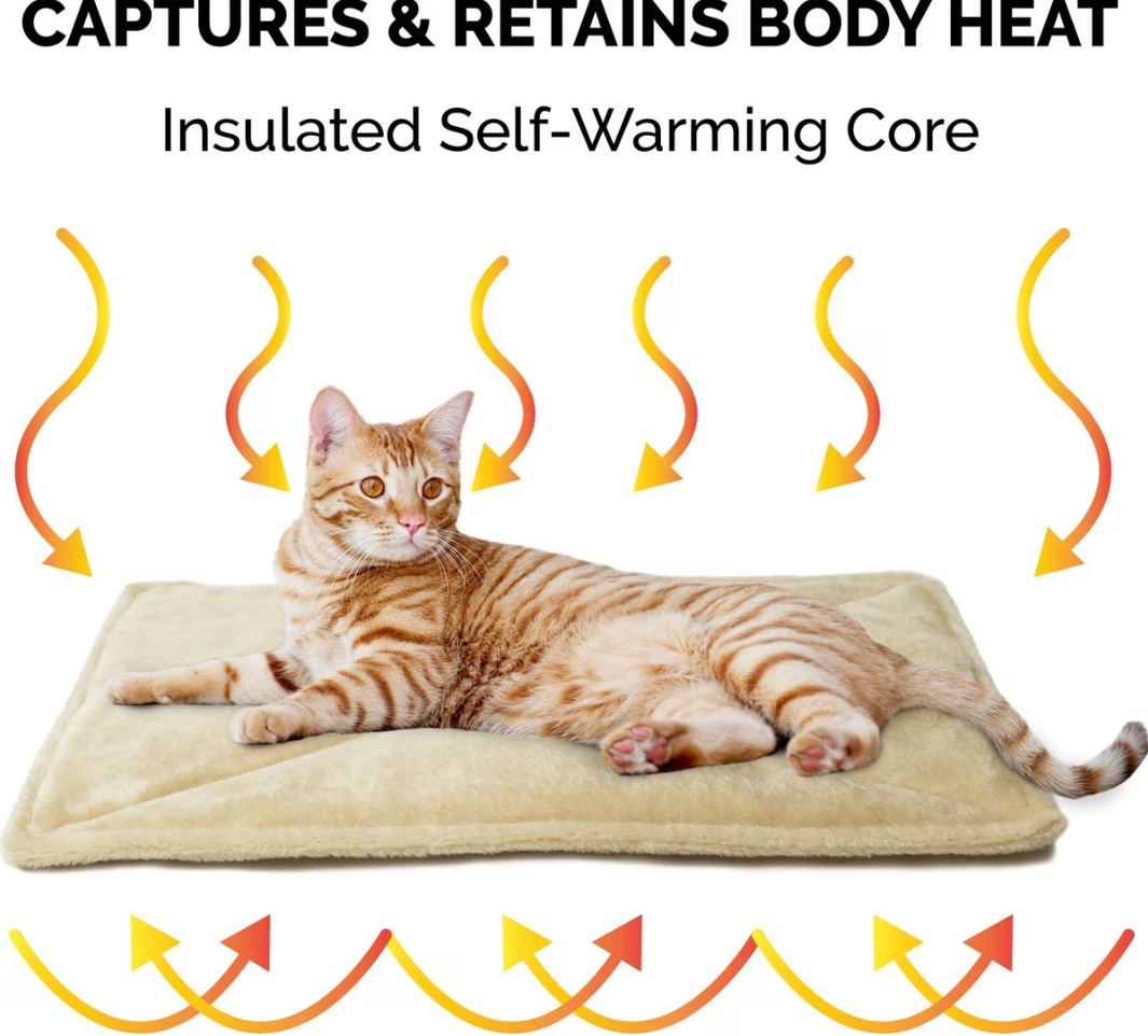 Furhaven ThermaNAP Self-Warming Pet Bed 22 x 17 in