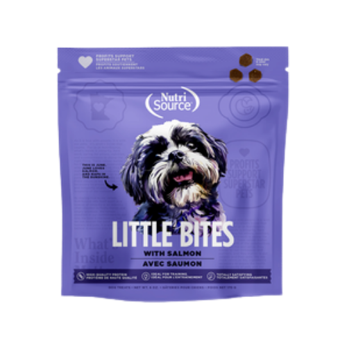 Nutrisource Salmon Little Bites Dog Training Treats 6 oz