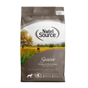 Nutrisource Chicken & Rice Recipe Senior Dry Dog Food