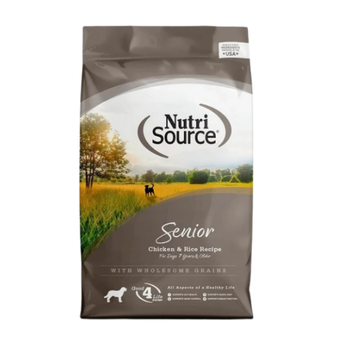 Nutrisource Chicken & Rice Recipe Senior Dry Dog Food