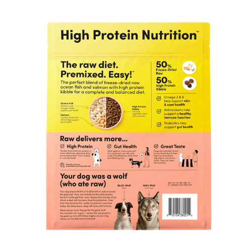Animals Like Us RawMix50 Ocean Fish & Salmon Recipe Freeze-Dried Dog Food