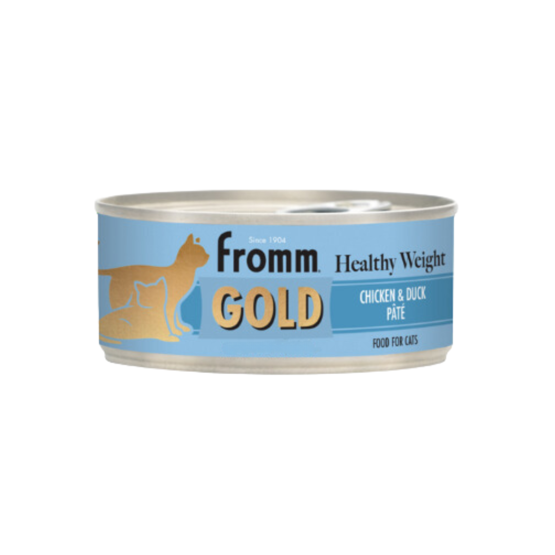 Fromm Adult Healthy Weight Gold Chicken & Duck Pate Canned Cat Food