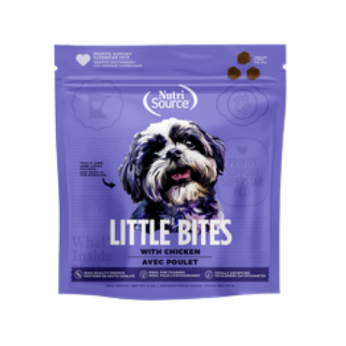 Nutrisource Chicken Little Bites Dog Training Treats 6 oz