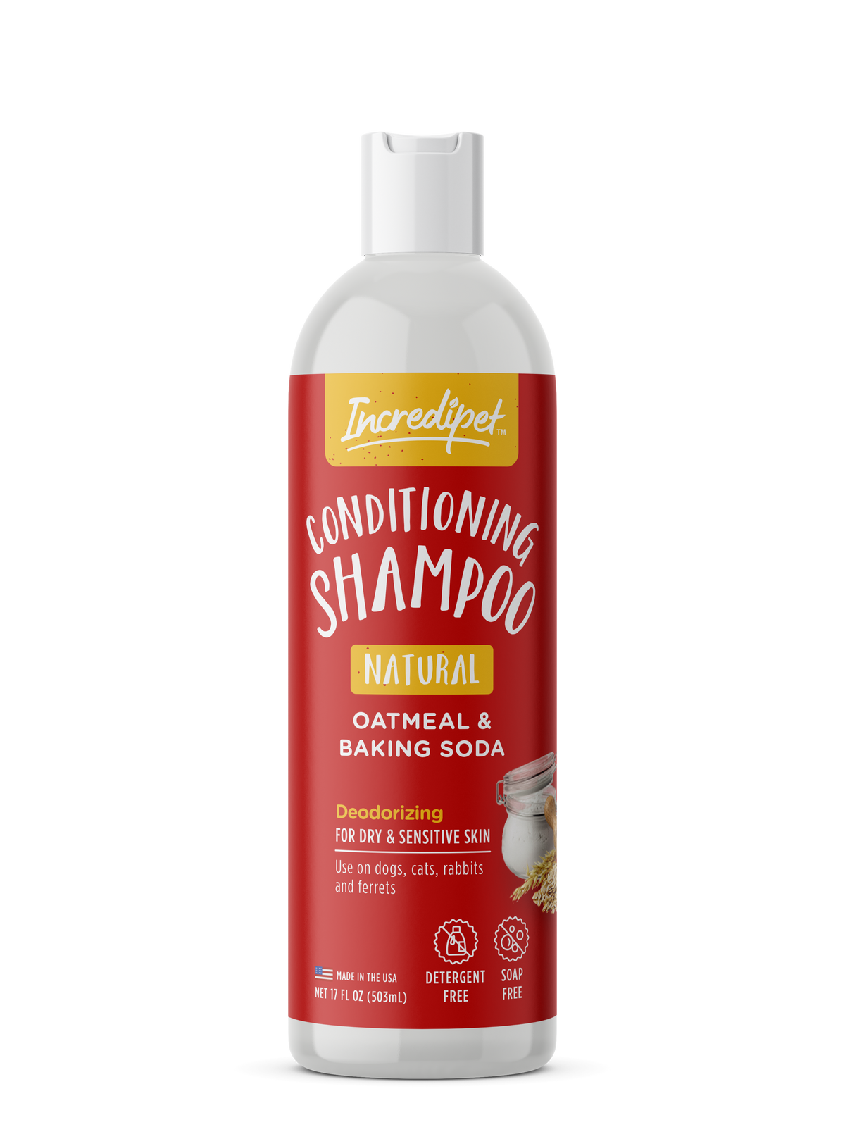 Incredipet Oatmeal & Baking Soda Shampoo