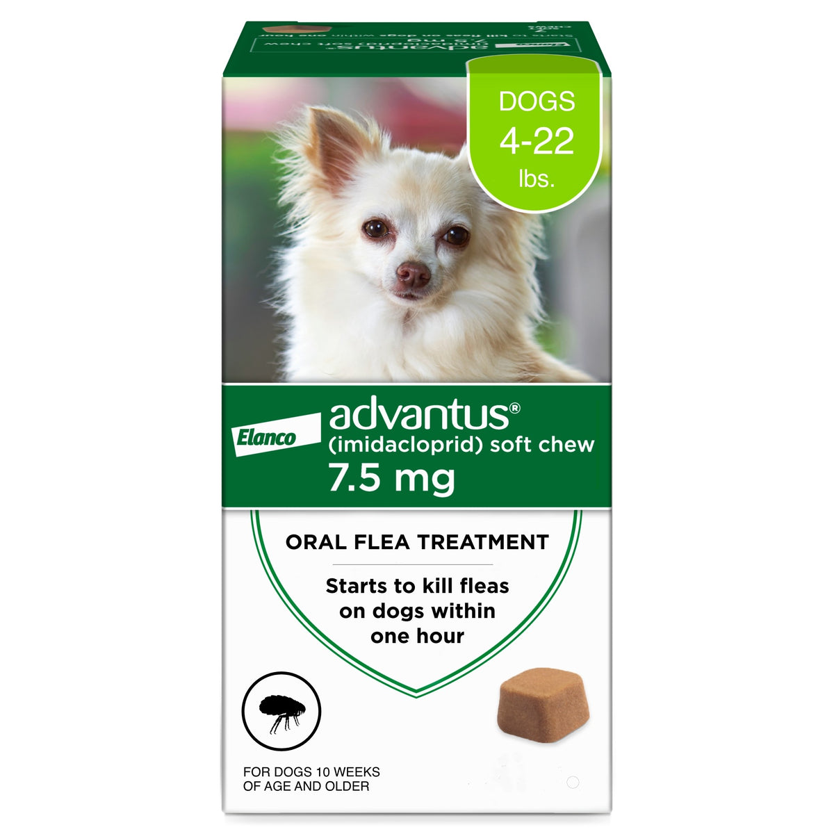 Advantus Oral Flea Treatment Soft Chews For Dogs