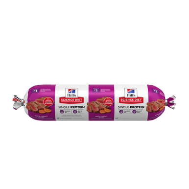 Hill's Science Diet Adult Single Protein Beef & Carrot Recipe Fresh Dog Food Roll