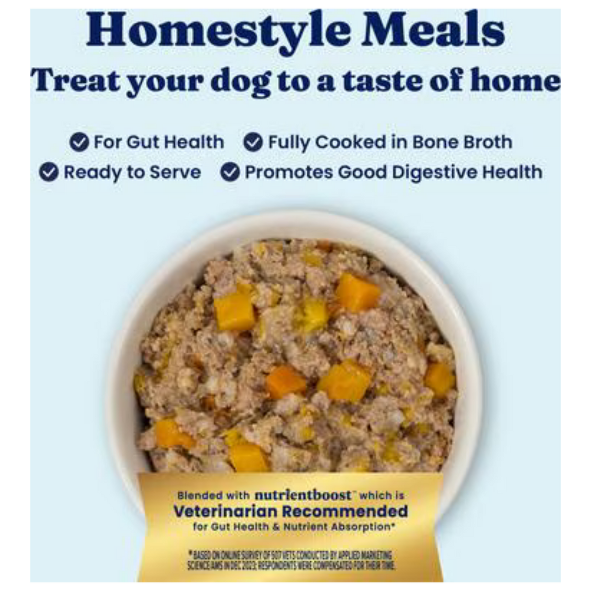 Solid Gold Homestyle Meal Gut Health Beef Dog Food Topper