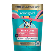 Solid Gold Homestyle Meal Skin & Coat Health Chicken Dog Food Topper
