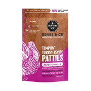 Bones & Company Temptin Turkey Keto Formula Raw Dog Food Patties