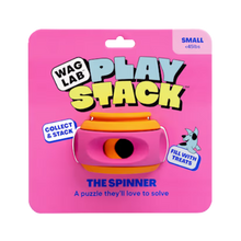 WAGLAB The Spinner Pink/Orange Dog Toy