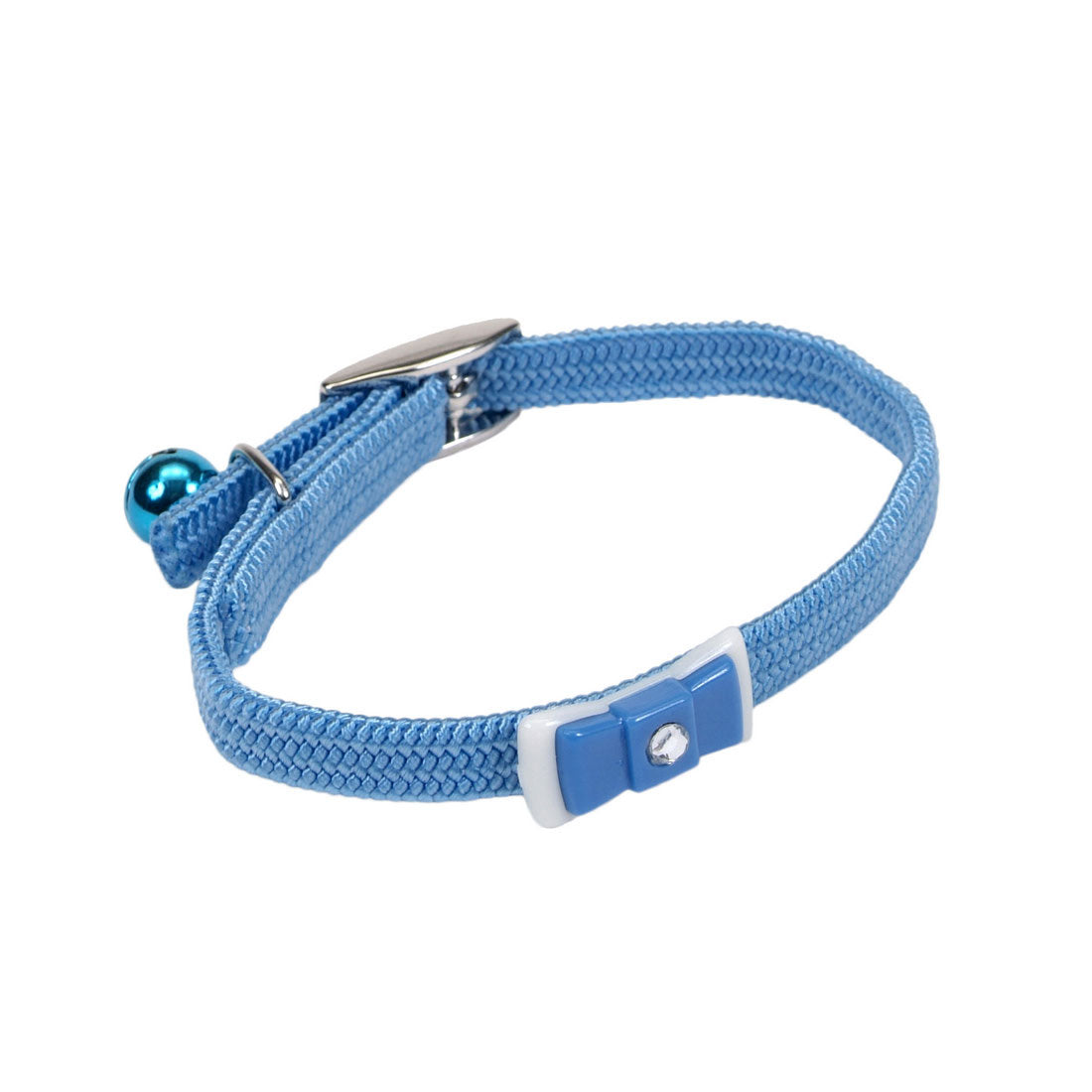 Coastal Pet Products Li'L Pals Elasticized Safety Kitten Collar With Jeweled Bow & Bell