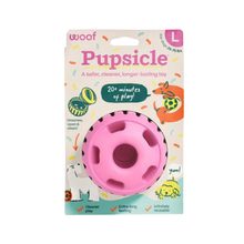 Woof Party Pink Party Pupsicle Treat Dispensing Dog Toy