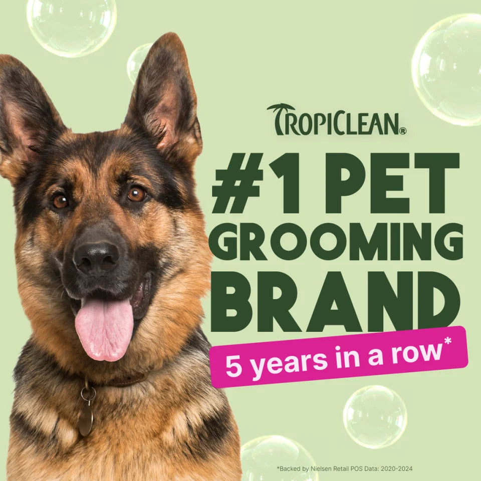 Tropiclean Deep Cleaning Waterless No-Rinse Shampoo For Dogs & Cats 7.4 oz