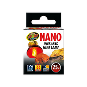 Zoo Med Nano Infared Reptile Heat Lamp 25 watt